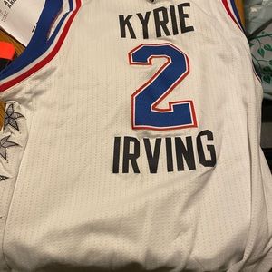 Kyrie irving 2015 all star game jersey! Youth medium size! Great condition!